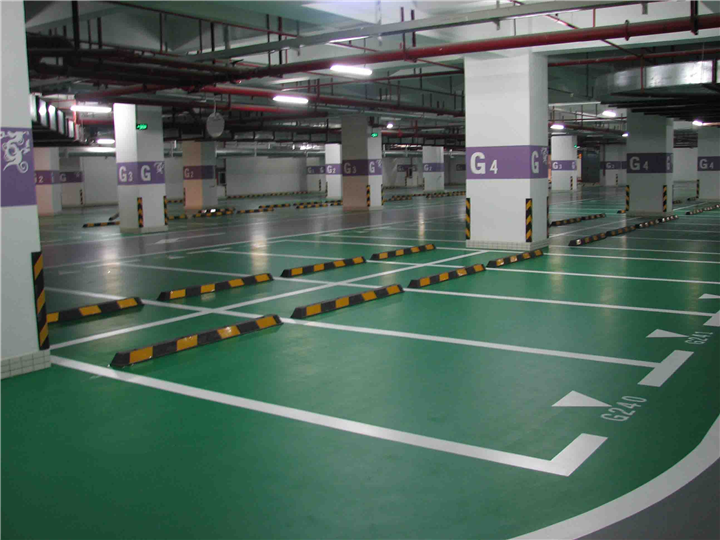 环氧自流平车库17